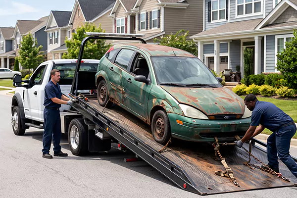 No Title Junk Car Removal in Miami, FL