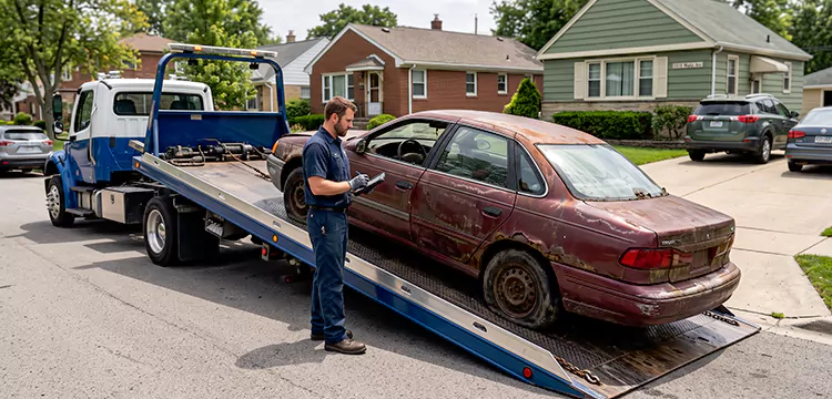 Non-Running Junk Vehicle Removal in Miami