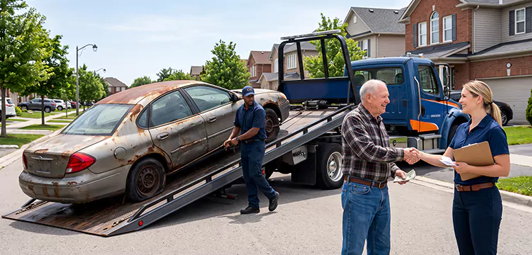 Remove Junk Car Without Title for Cash in Miami