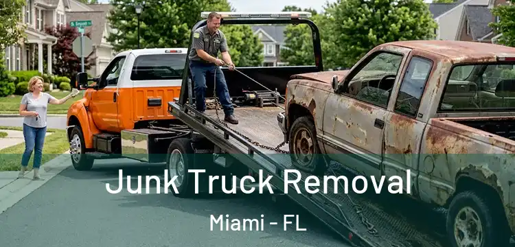  Junk Truck Removal Miami - FL
