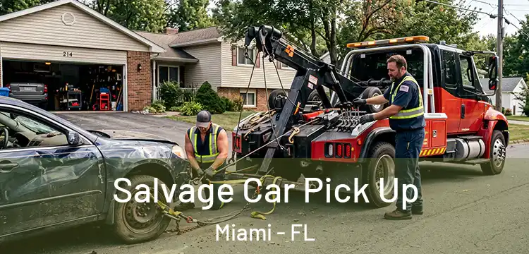  Salvage Car Pick Up Miami - FL